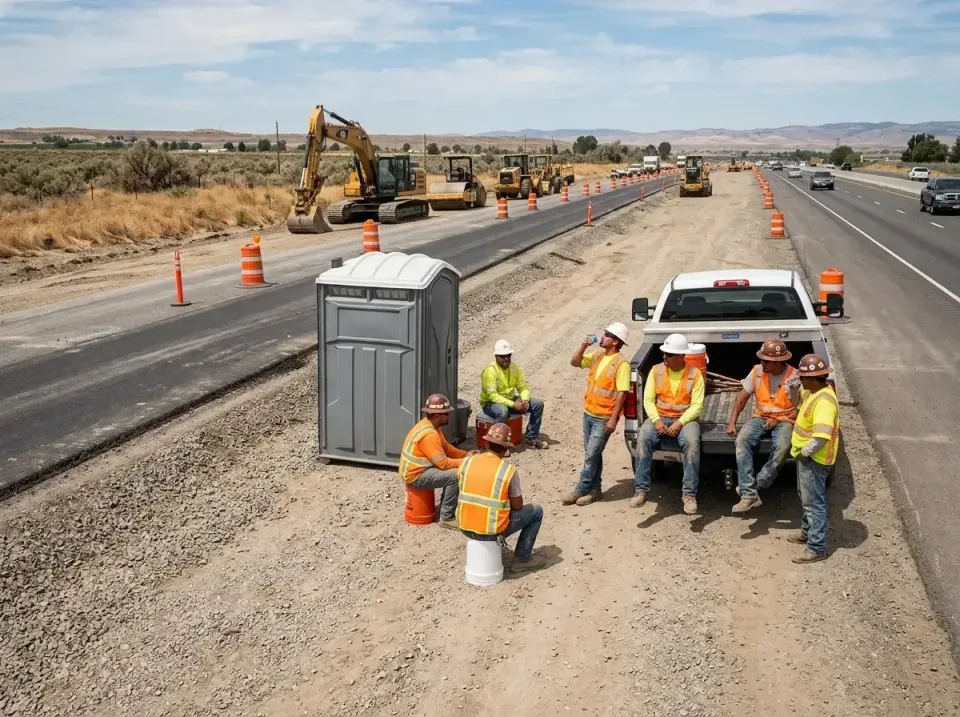 highway-road-construction-crew-007 — frequently asked questions, Porta Potty and Restroom Rentals in Vinton, VA